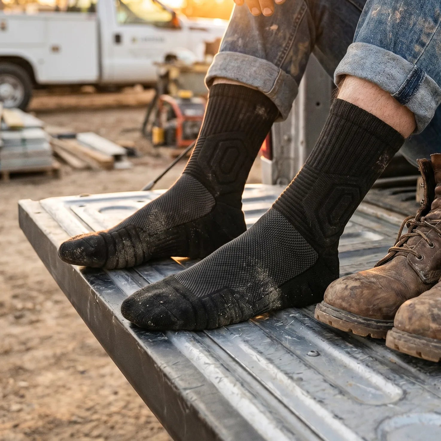 Finish the shift with feet that aren't cooked.